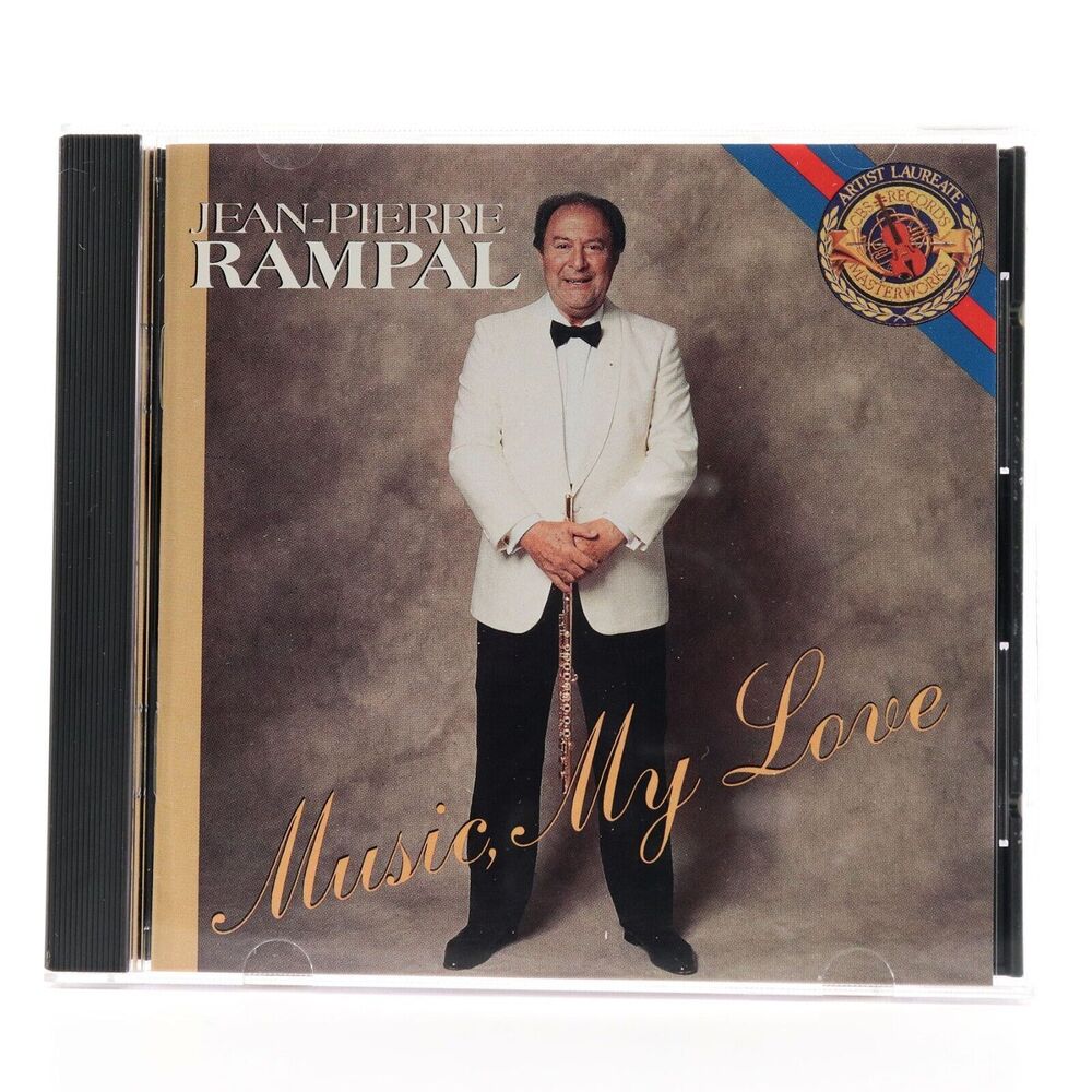 Music, My Love by Jean-Pierre Rampal (CD, 1989, CBS Masterworks) MK 45548